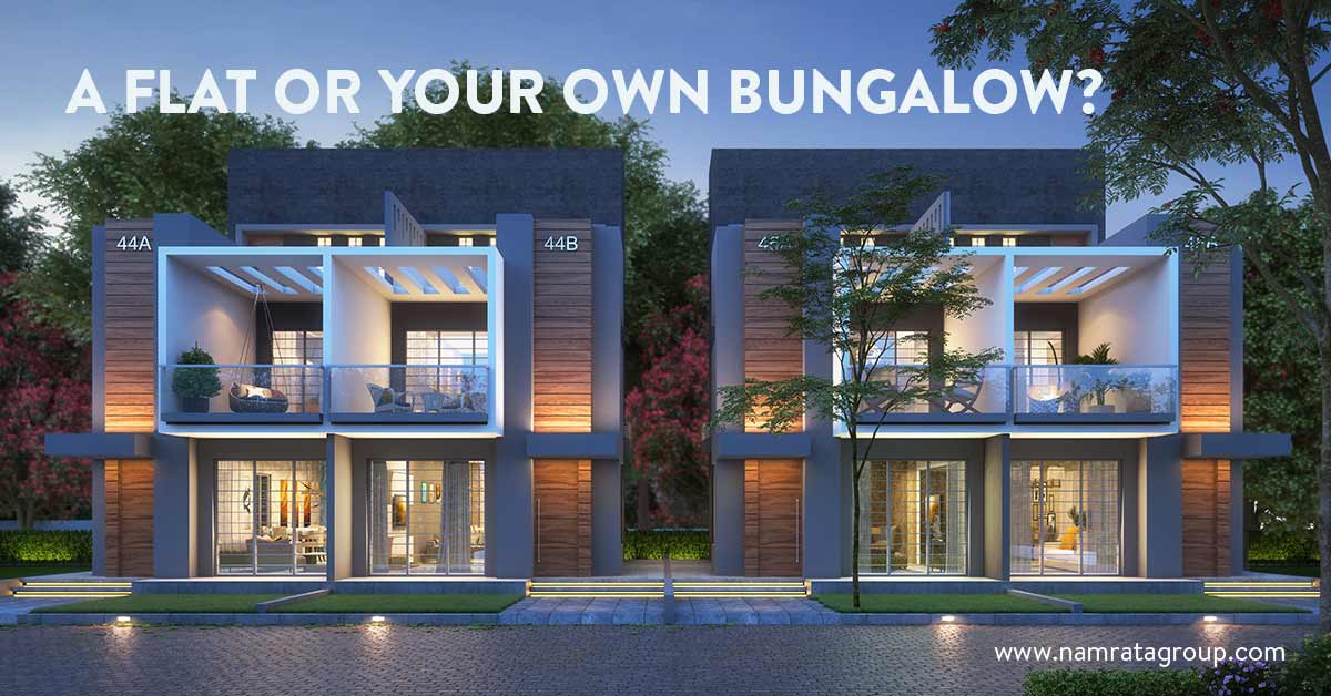 own bungalow
